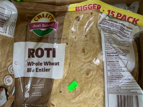 Whole wheat Roti